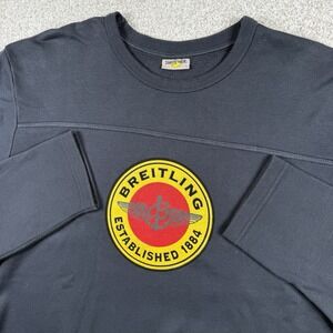 Breitling Sweatshirt Watch Company Switcher Logo‎ Black Large